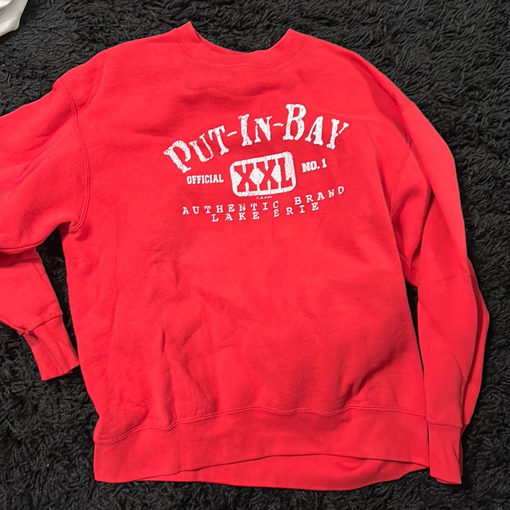 Vintage sweater put in bay